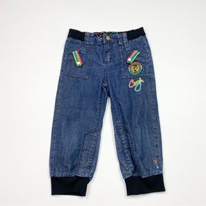 Girl’s COOGI Cuffed Jogger Denim Jeans Size 6X